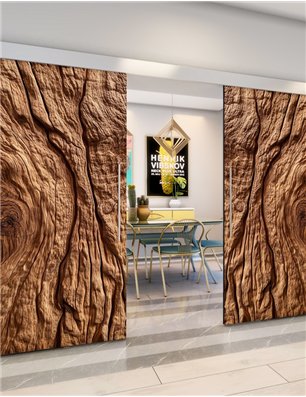 Holzschiebetür Eco-Line - Holzkunst  Model 4037
