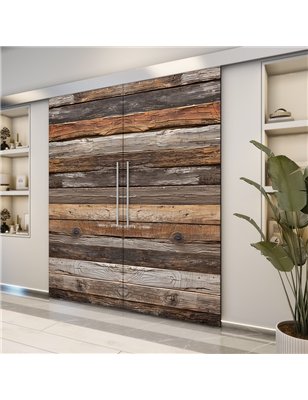 Holzschiebetür Eco-Line - Holzkunst  Model 4041-2
