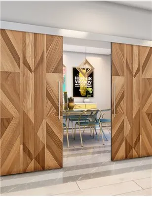 Holzschiebetür Eco-Line - Holzkunst Model 4045