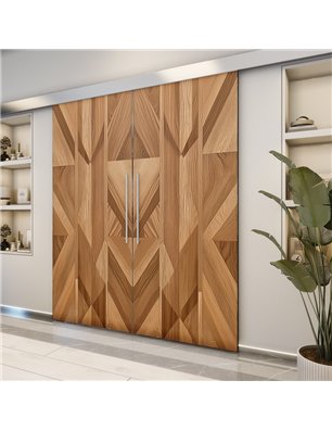 Holzschiebetür Eco-Line - Holzkunst  Model 4045-2