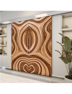 Holzschiebetür Eco-Line - Holzkunst  Model 4047-2