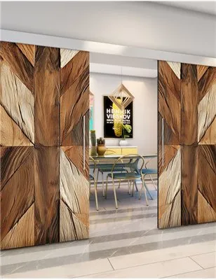 Holzschiebetür Eco-Line - Holzkunst Model 4048