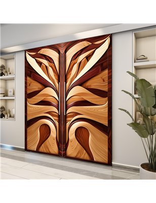 Holzschiebetür Eco-Line - Holzkunst  Model 4054-2