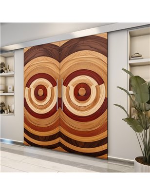 Holzschiebetür Eco-Line - Holzkunst  Model 4056-2