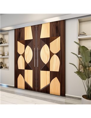 Holzschiebetür Eco-Line - Holzkunst  Model 4057-2