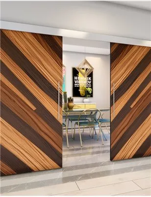 Holzschiebetür Eco-Line - Holzkunst Model 4058