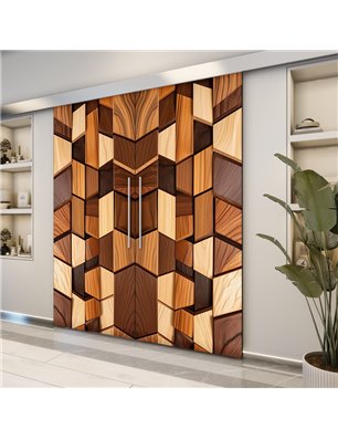 Holzschiebetür Eco-Line - Holzkunst  Model 4059-2
