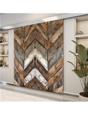 Holzschiebetür Eco-Line - Holzkunst  Model 4062-2