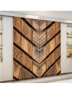 Holzschiebetür Eco-Line - Holzkunst  Model 4067-3