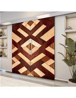 Holzschiebetür Eco-Line - Holzkunst  Model 4068-2