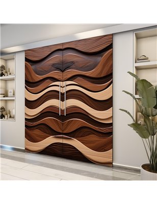 Holzschiebetür Eco-Line - Holzkunst  Model 4072-2