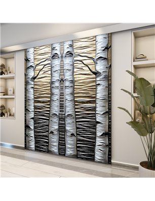 Holzschiebetür Eco-Line - Holzkunst  Model 4077-2