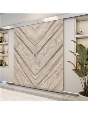 Holzschiebetür Eco-Line - Holzkunst  Model 4080-2