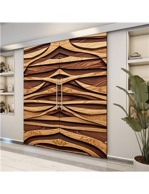 Holzschiebetür Eco-Line - Holzkunst  Model 4082-2