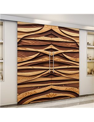 Holzschiebetür Eco-Line - Holzkunst  Model 4082-3