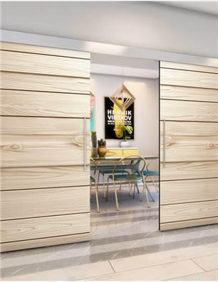 Holzschiebetür Eco-Line - Holzkunst  Model 4088