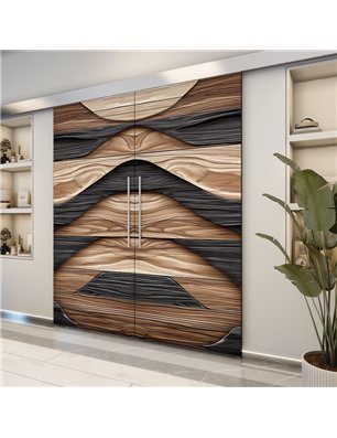 Holzschiebetür Eco-Line - Holzkunst  Model 4089-2