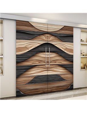 Holzschiebetür Eco-Line - Holzkunst  Model 4089-3