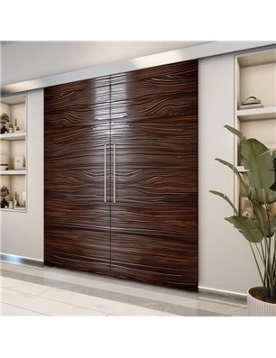 Holzschiebetür Eco-Line - Holzkunst  Model 4091-2