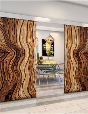 Holzschiebetür Eco-Line - Holzkunst  Model 4092