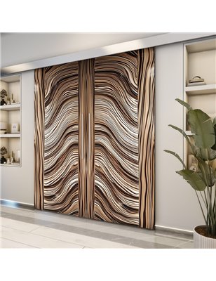 Holzschiebetür Eco-Line - Holzkunst  Model 4094-2