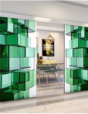 Holzschiebetür Eco-Line - Geometrie Model 4003