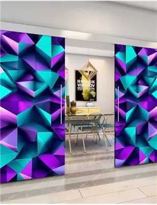 Holzschiebetür Eco-Line - Geometrie Model 4006