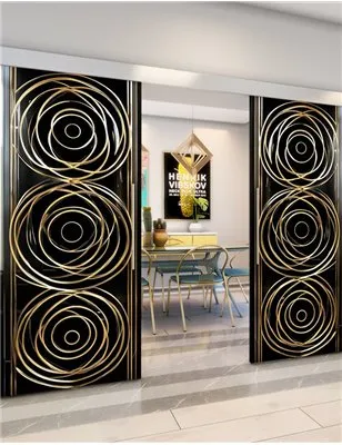 Holzschiebetür Eco-Line - Geometrie Model 4008