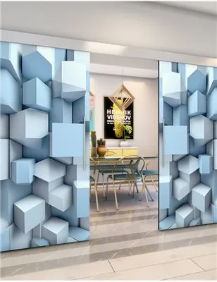 Holzschiebetür Eco-Line - Geometrie Model 4009