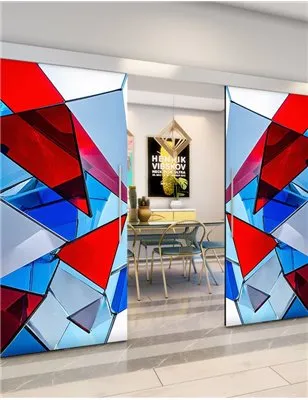 Holzschiebetür Eco-Line - Geometrie Model 4010