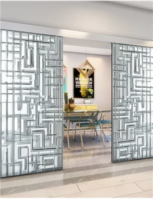 Holzschiebetür Eco-Line - Geometrie Model 4012