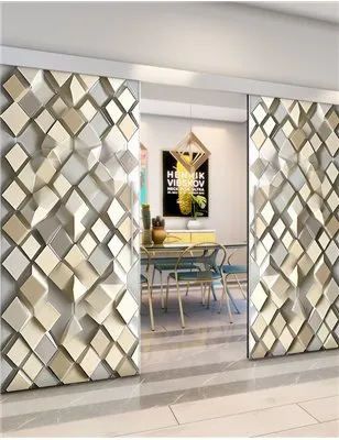 Holzschiebetür Eco-Line - Geometrie Model 4013