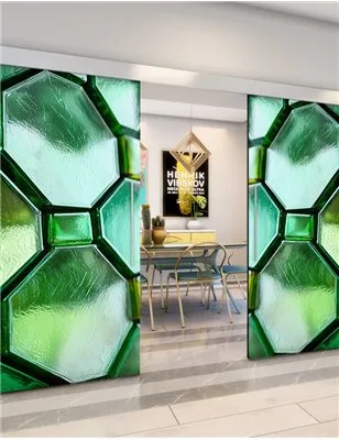 Holzschiebetür Eco-Line - Geometrie Model 4016