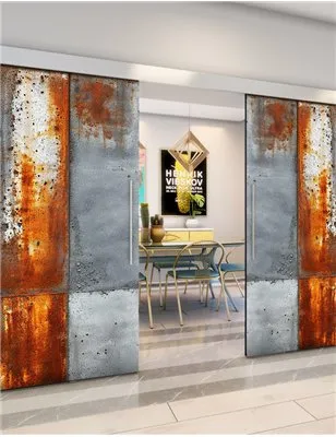 Holzschiebetür Eco-Line - Industrie Model 4006