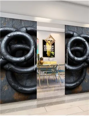 Holzschiebetür Eco-Line - Industrie Model 4033