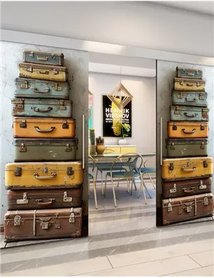 Holzschiebetür Eco-Line - Vintage Model 4018