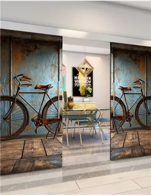 Holzschiebetür Eco-Line - Vintage Model 4035