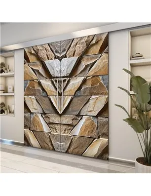 Holzschiebetür Eco-Line - Beton und Stein Model 4024-2