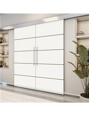Holzschiebetür Eco-Line - Design-Linien  Model 4003-2