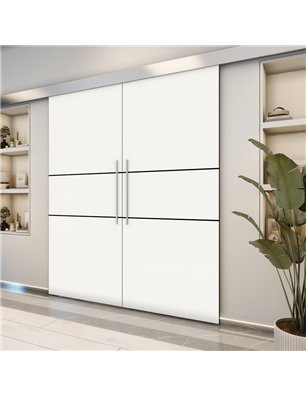 Holzschiebetür Eco-Line - Design-Linien  Model 4005-2