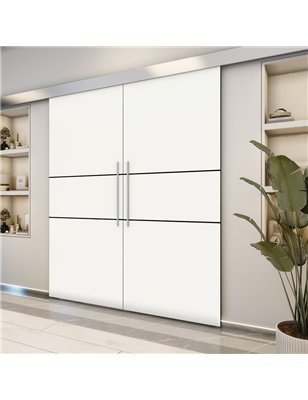 Holzschiebetür Eco-Line - Design-Linien  Model 4008-2
