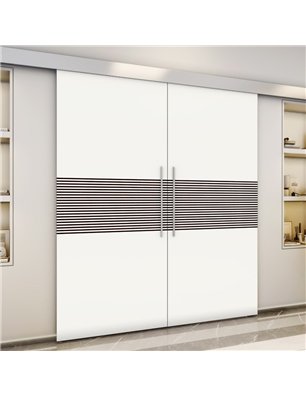 Holzschiebetür Eco-Line - Design-Linien  Model 4020-3