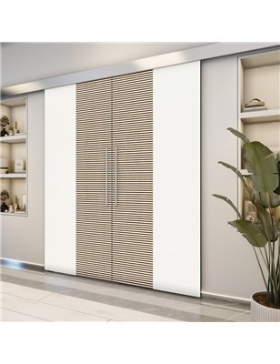 Holzschiebetür Eco-Line - Design-Linien  Model 4023-2