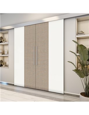 Holzschiebetür Eco-Line - Design-Linien  Model 4023-2