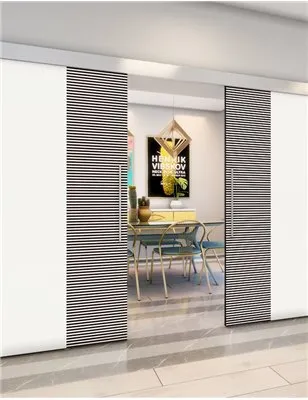 Holzschiebetür Eco-Line - Design-Linien Model 4024