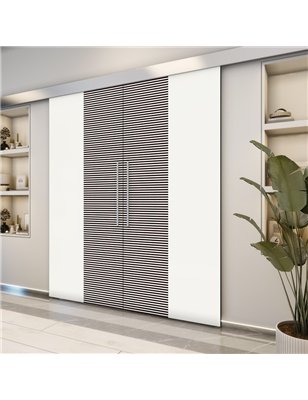Holzschiebetür Eco-Line - Design-Linien  Model 4024-2