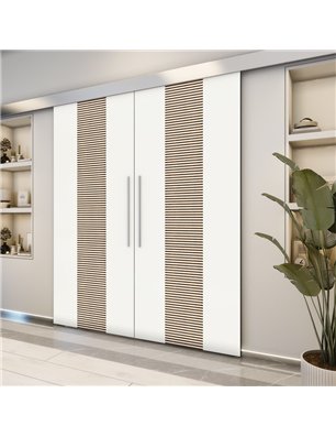 Holzschiebetür Eco-Line - Design-Linien  Model 4027-2