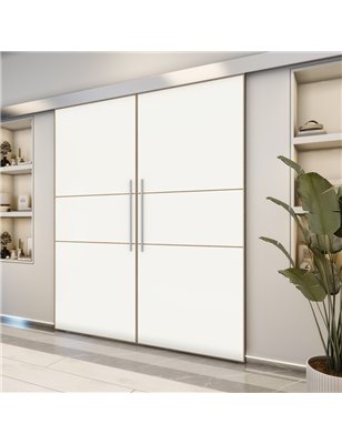 Holzschiebetür Eco-Line - Design-Linien  Model 4034-2
