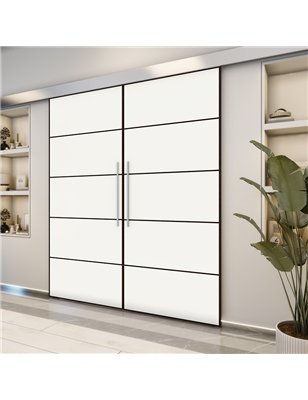 Holzschiebetür Eco-Line - Design-Linien  Model 4040-2