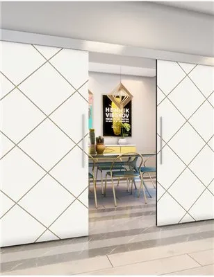 Holzschiebetür Eco-Line - Design-Linien Model 4070